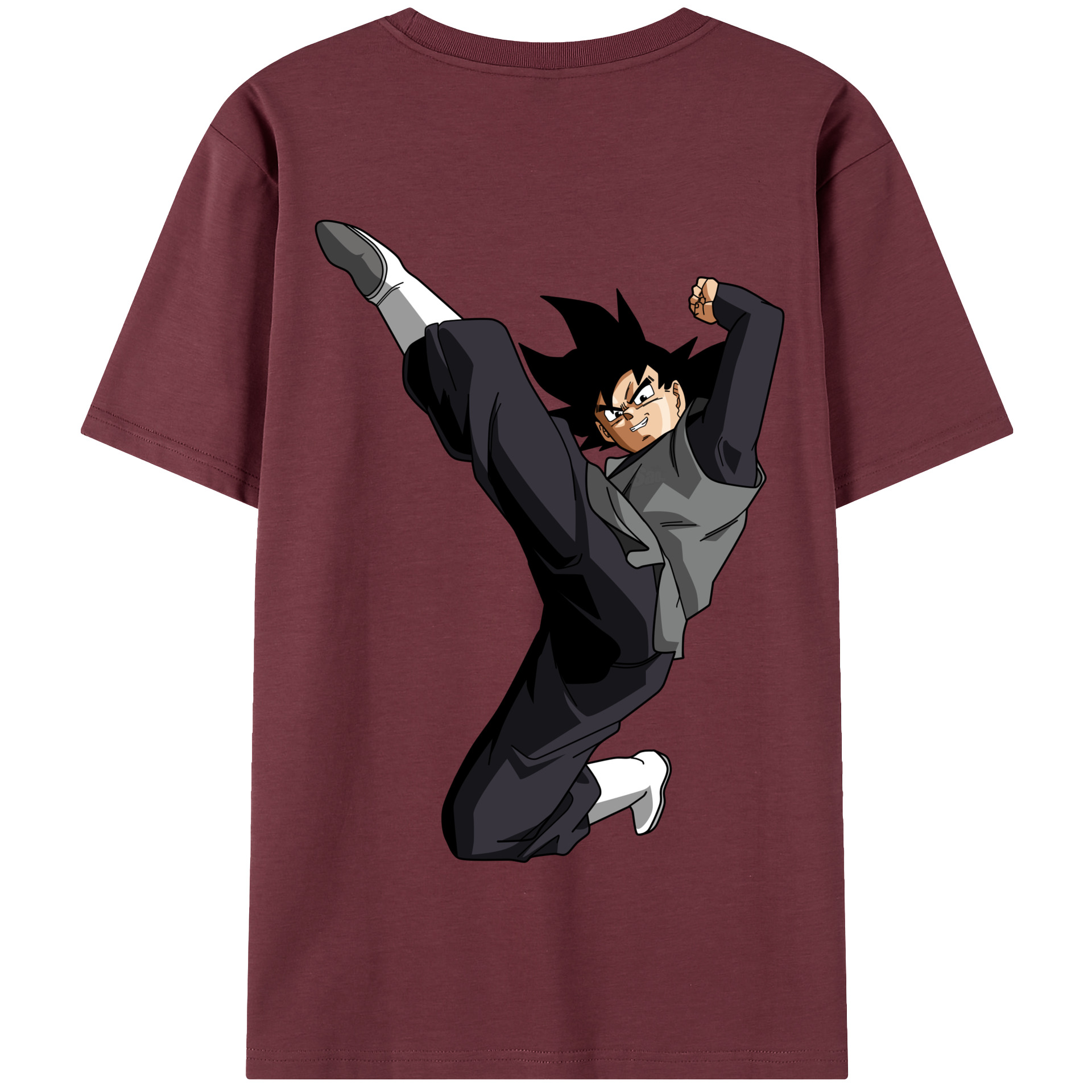 （画像用） ドラゴンボール ベジータ四世（Bejīta Yonsei）DRAGON BALL Vegeta IV 綿100％半袖Tシャツ（背面プリント）